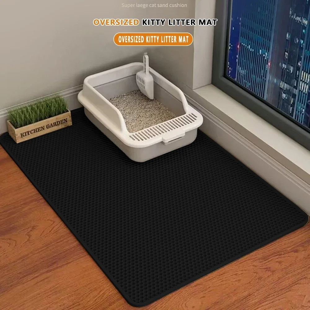 Tapis Piège à Litière pour Chat : Sol Propre Garanti