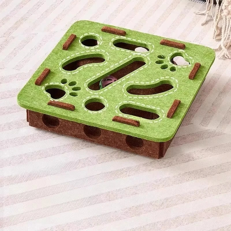 Puzzle interactif pour chat Pawtiko - coloris disponibles