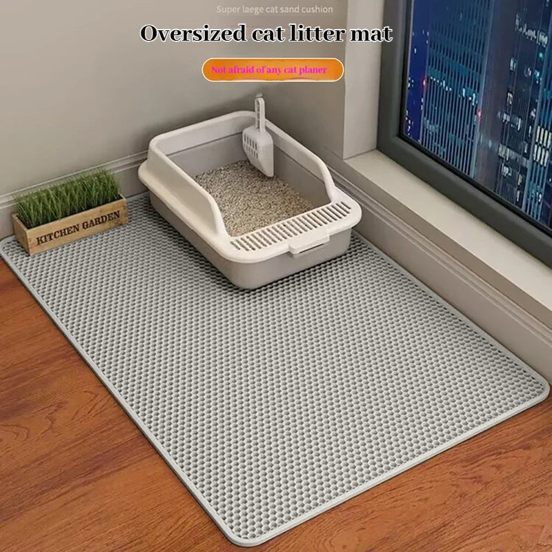 Tapis piège à litière pour chat Pawtiko - coloris et tailles