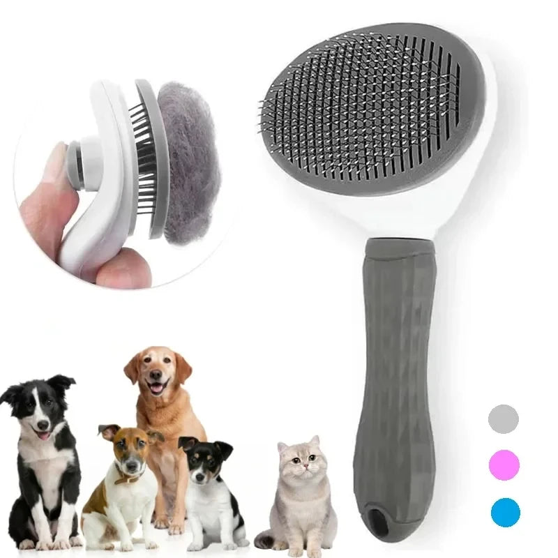 Brosse de toilettage anti-poils pour chat et chien Pawtiko - vue principale