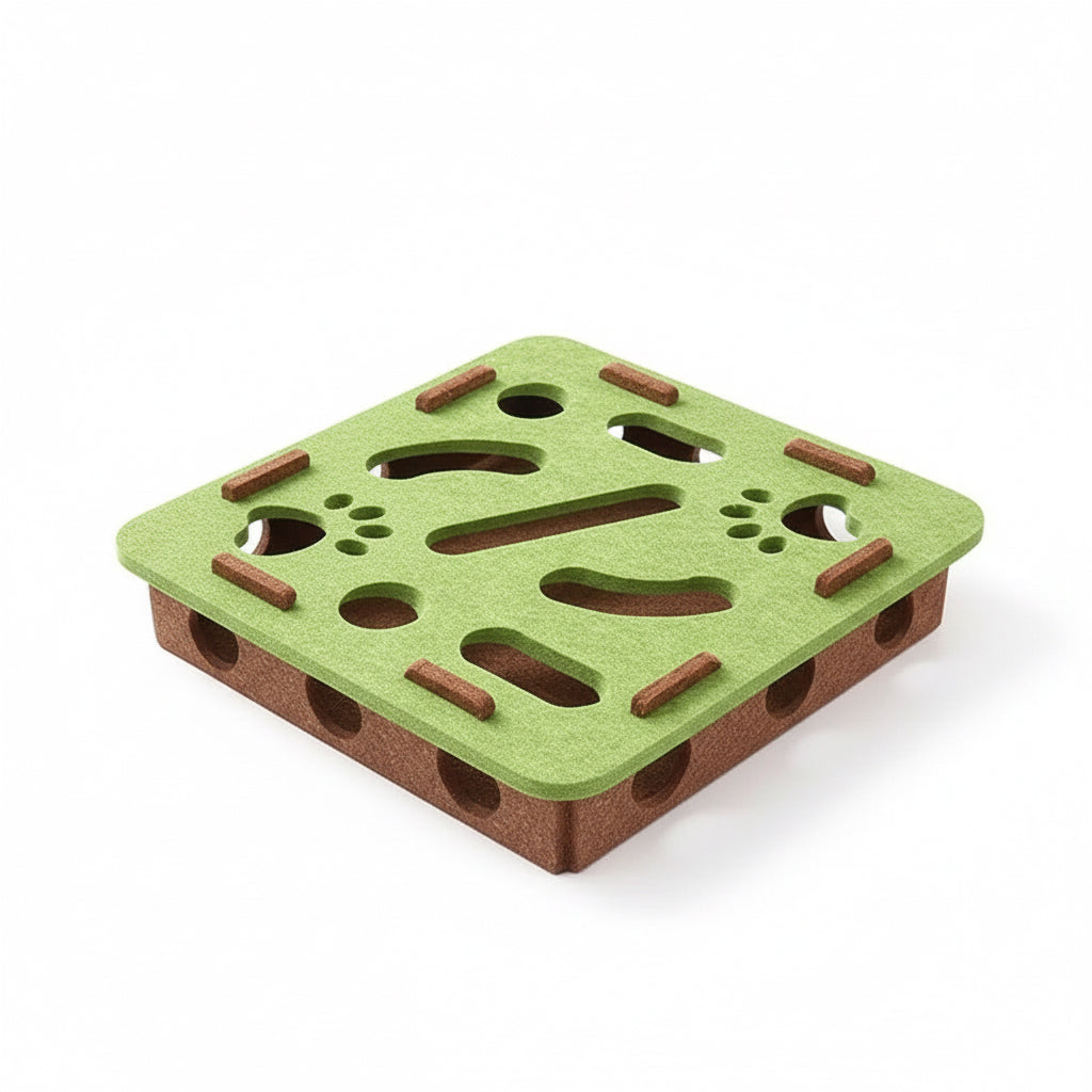 Puzzle interactif pour chat Pawtiko - vue principale