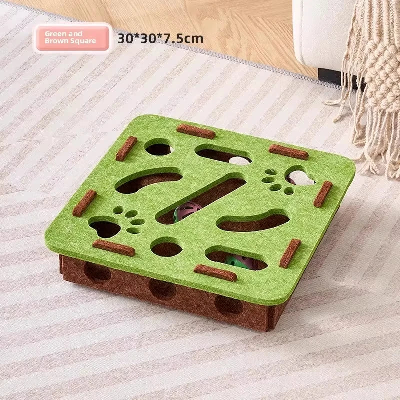 Puzzle interactif pour chat Pawtiko - matériau résistant