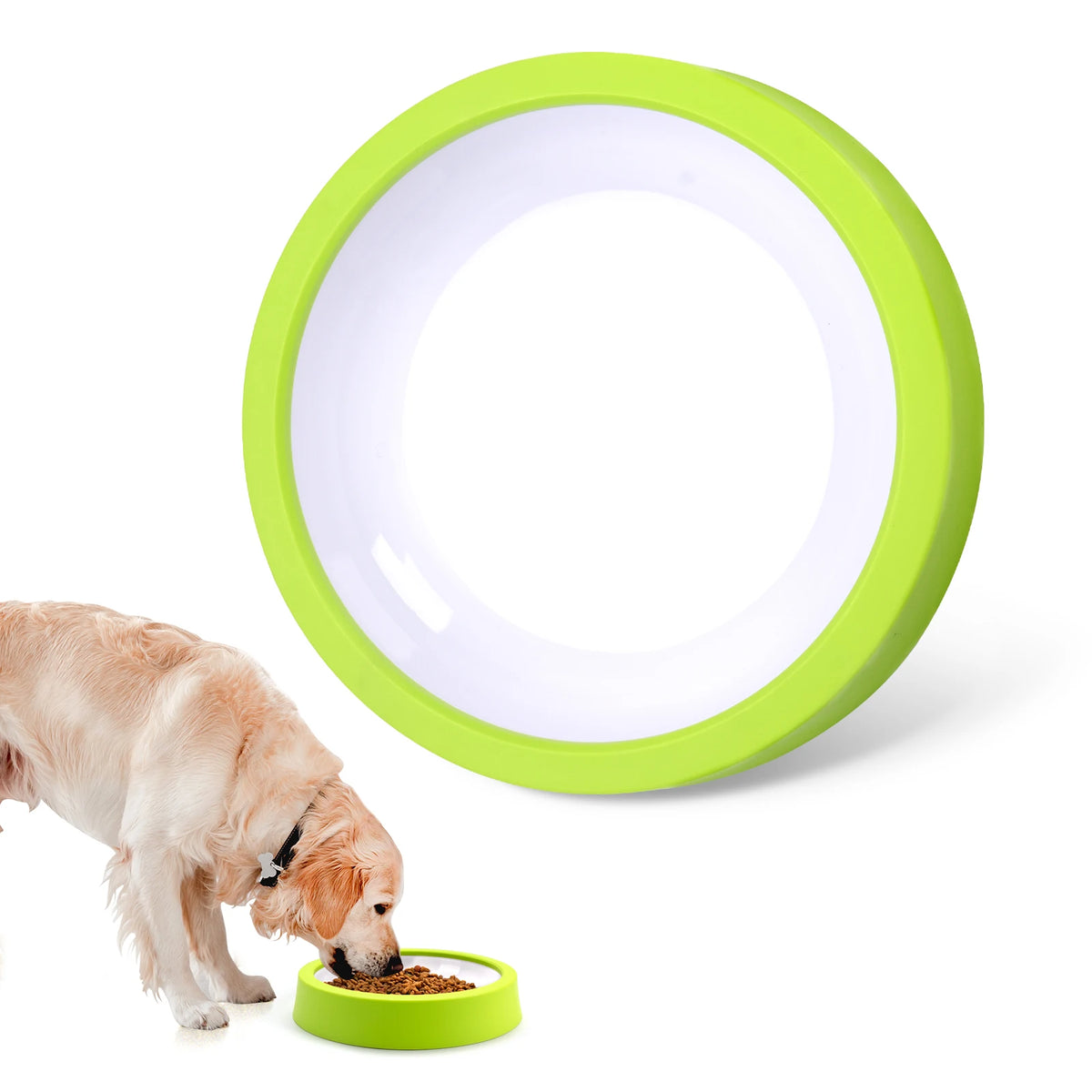Gamelle anti-glouton pour chien Pawtiko - facile à nettoyer