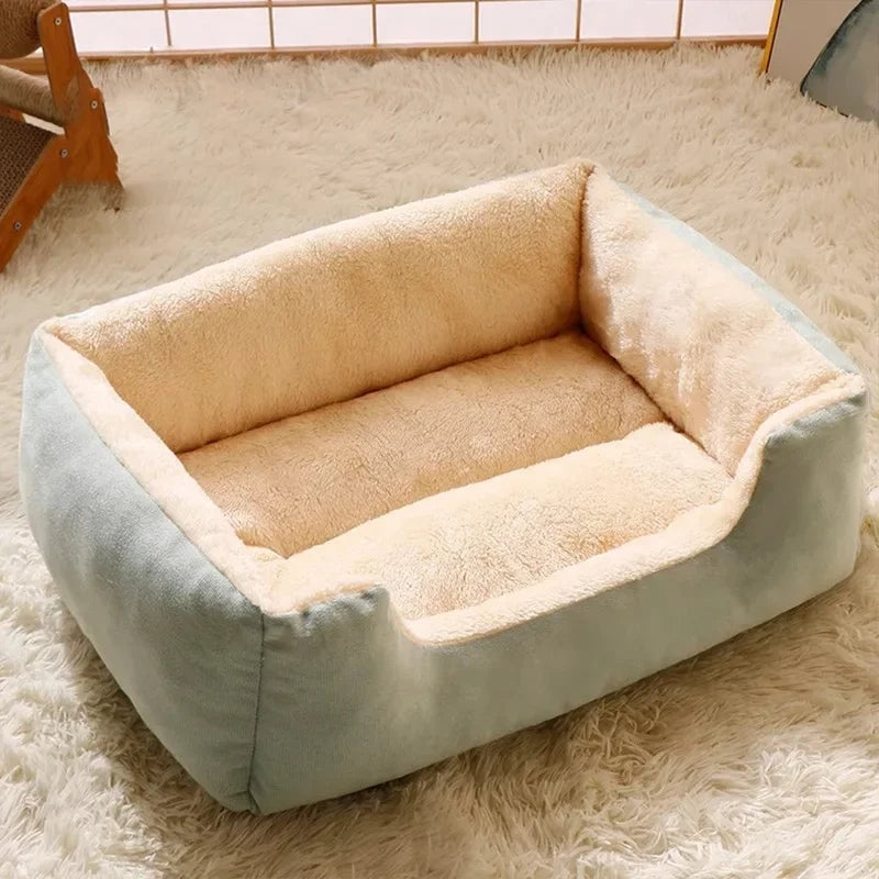 Coussin cocon moelleux pour chat Pawtiko - coloris disponibles