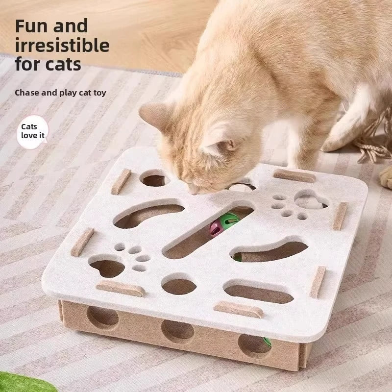 Puzzle interactif pour chat Pawtiko - chat en train de jouer